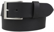 Ledergürtel Herren Büffelleder 4 cm Jeans klassisch Ledergürtel Herren Büffelleder 4 cm Jeans klassisch