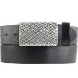 Ledergürtel Rindleder 4 cm rechteckiger Koppelschnalle Ledergürtel Rindleder 4 cm rechteckiger Koppelschnalle
