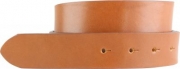 Lederg�rtel ohne Schnalle Vollrindleder 3,5cm klassisch
