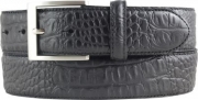 Ledergürtel Herren Vollrindleder 4cm Jeans Krokoprägung Ledergürtel Herren Vollrindleder 4cm Jeans Krokoprägung