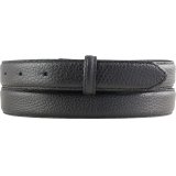 Lederg�rtel ohne Schnalle Echtleder 2,5 cm gepr�gt