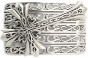 Gürtelschnalle Kreuz für 4 cm Gürtel Christen Buckle Gürtelschnalle Kreuz für 4 cm Gürtel Christen Buckle