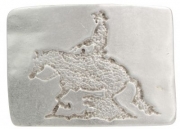 G�rtelschnalle Cowboy f�r 4 cm G�rtel Western Buckle