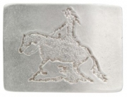 Gürtelschnalle Cowgirl für 4 cm Gürtel Western Buckle Gürtelschnalle Cowgirl für 4 cm Gürtel Western Buckle