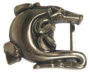 Gürtelschnalle Krokodil Metall für 4 cm Gürtel Sale Gürtelschnalle Krokodil Metall für 4 cm Gürtel Sale