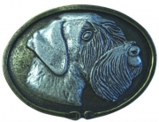 Gürtelschnalle Deutsch Drahthaar für 4 cm Gürtel Jagd Gürtelschnalle Deutsch Drahthaar für 4 cm Gürtel Jagd