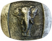 Gürtelschnalle Elefant für 4 cm Gürtel Jagd Buckle Gürtelschnalle Elefant für 4 cm Gürtel Jagd Buckle