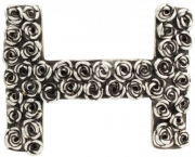 Gürtelschnalle H Metall für 4 cm Gürtel modern Buckle Gürtelschnalle H Metall für 4 cm Gürtel modern Buckle