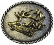 Gürtelschnalle Hirsch für 4 cm Gürtel Jagd Buckle Gürtelschnalle Hirsch für 4 cm Gürtel Jagd Buckle