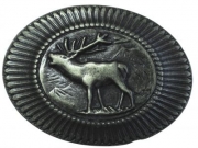Gürtelschnalle Hirsch für 4 cm Gürtel Jagd Buckle Gürtelschnalle Hirsch für 4 cm Gürtel Jagd Buckle
