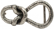 G�rtelschnalle Knoten f�r 4 cm G�rtel rund Buckle