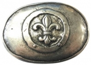 Gürtelschnalle Lilie für 4cm Gürtel Fleur-de-Lis Buckle Gürtelschnalle Lilie für 4cm Gürtel Fleur-de-Lis Buckle