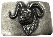 Gürtelschnalle Mufflon für 4 cm Gürtel Jagd Buckle Gürtelschnalle Mufflon für 4 cm Gürtel Jagd Buckle