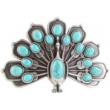 Gürtelschnalle Pfau für 4 cm Gürtel mit Stein Buckle Gürtelschnalle Pfau für 4 cm Gürtel mit Stein Buckle