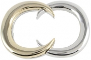 Gürtelschnalle Ringe Metall für 3 cm Gürtel modern Gürtelschnalle Ringe Metall für 3 cm Gürtel modern