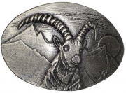 Gürtelschnalle Steinbock für 4 cm Gürtel Jagd Buckle Gürtelschnalle Steinbock für 4 cm Gürtel Jagd Buckle