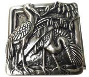 Gürtelschnalle Storch für 4 cm Gürtel Tiermotiv Buckle Gürtelschnalle Storch für 4 cm Gürtel Tiermotiv Buckle