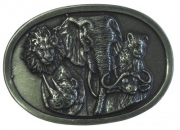 Gürtelschnalle The Big Five für 4 cm Gürtel Jagd Buckle Gürtelschnalle The Big Five für 4 cm Gürtel Jagd Buckle