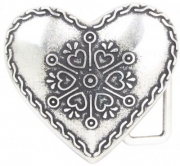 Gürtelschnalle Herz für 4 cm Gürtel Trachten Buckle Gürtelschnalle Herz für 4 cm Gürtel Trachten Buckle