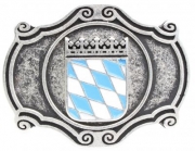 Gürtelschnalle Wappen Bayern für 4 cm Gürtel Trachten Gürtelschnalle Wappen Bayern für 4 cm Gürtel Trachten