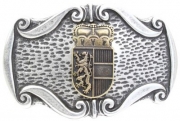 Gürtelschnalle Wappen Salzburg für 4 cm Gürtel Trachten Gürtelschnalle Wappen Salzburg für 4 cm Gürtel Trachten