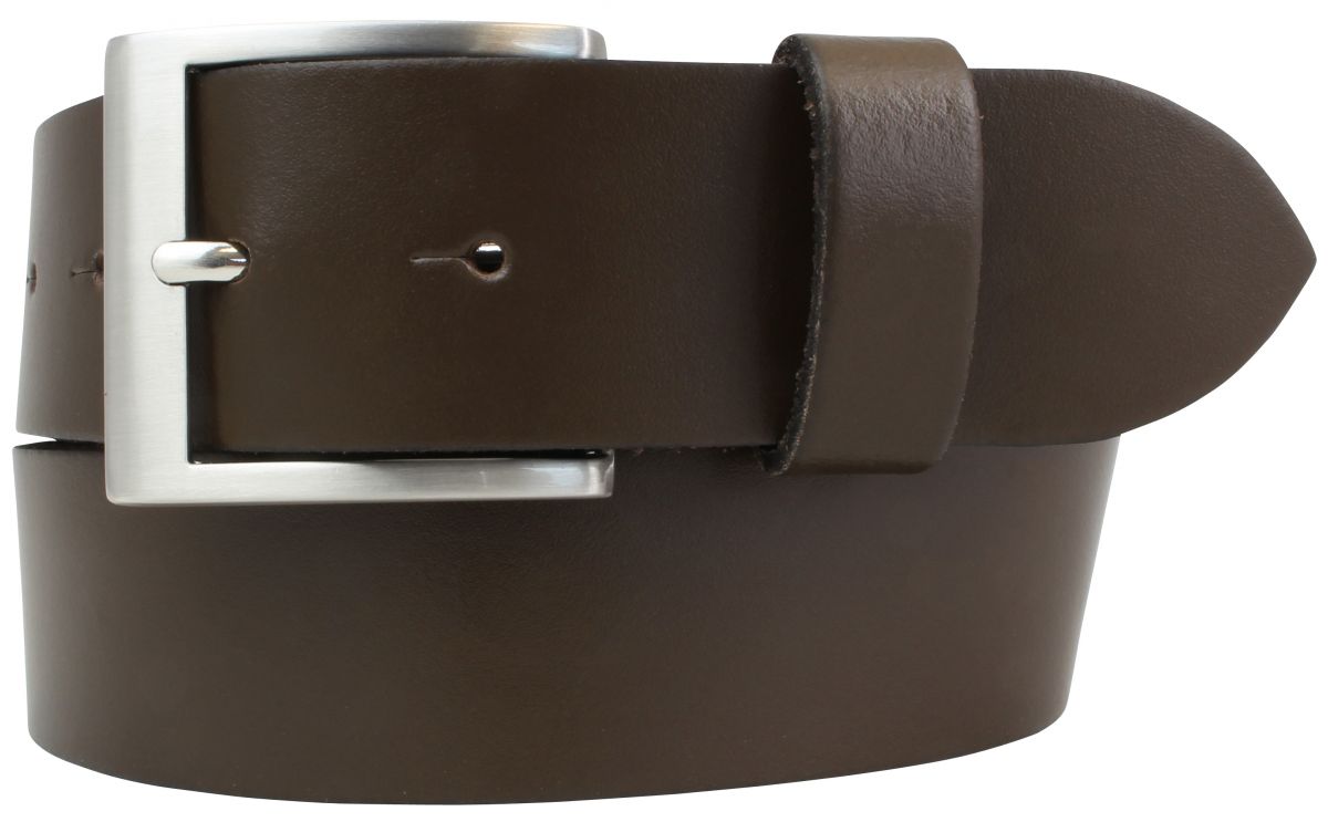 G�rtel aus Spaltleder 4,0 cm