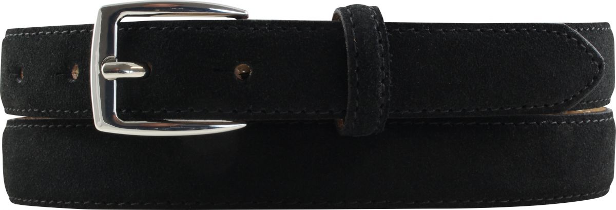 G�rtel aus Veloursleder 2,5 cm