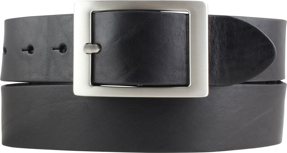G�rtel aus Vollrindleder 4,0 cm mit Doppel-Schlie�e