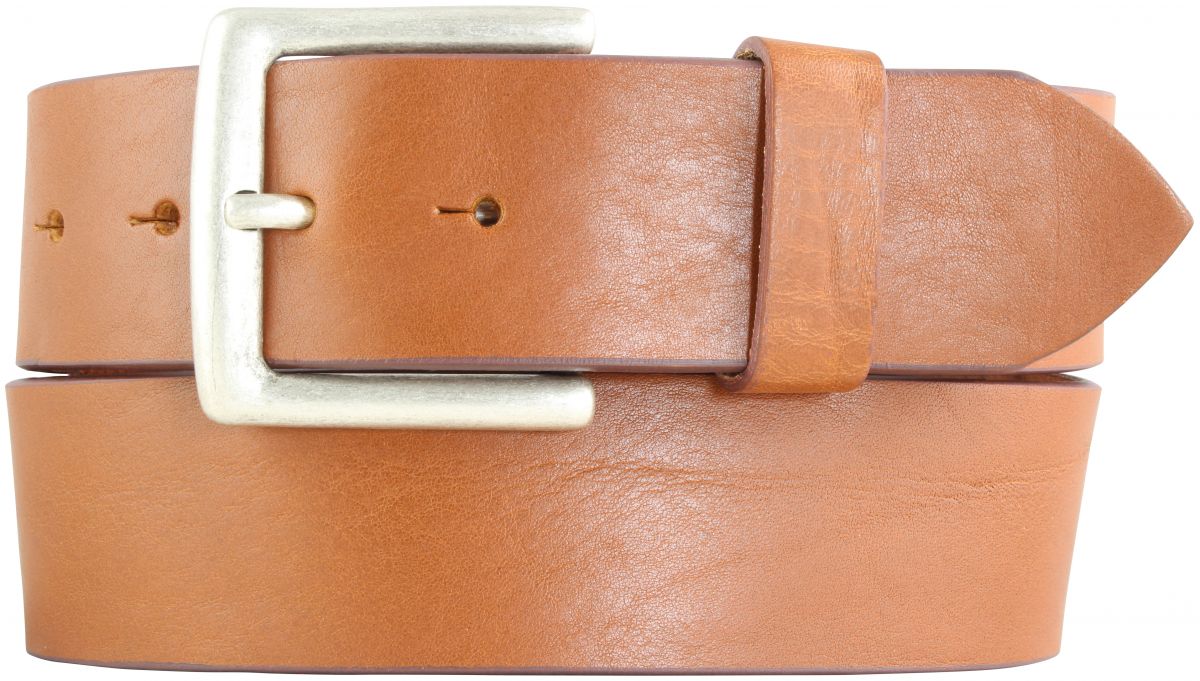 G�rtel aus Vollrindleder 4,5 cm