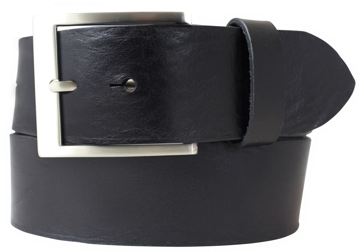 G�rtel aus Vollrindleder 4,5 cm
