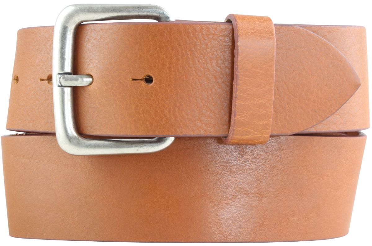 G�rtel aus Vollrindleder 5,0 cm