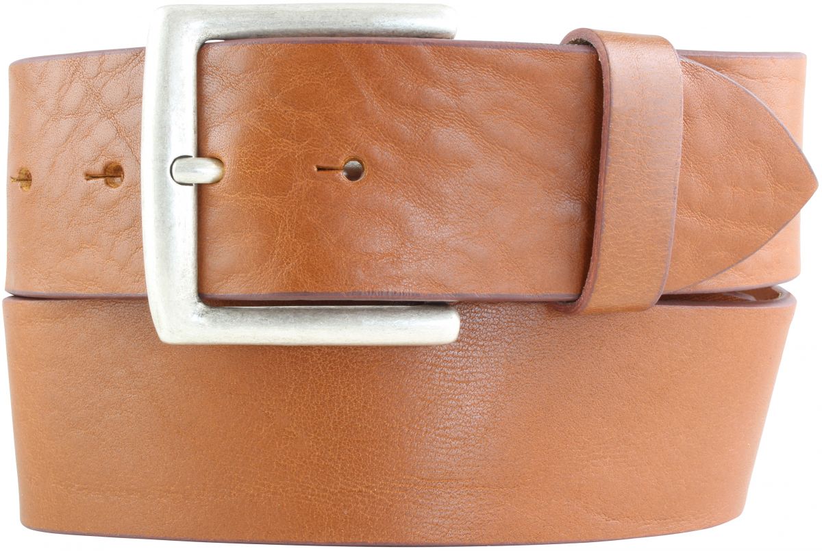 G�rtel aus Vollrindleder 5,0 cm