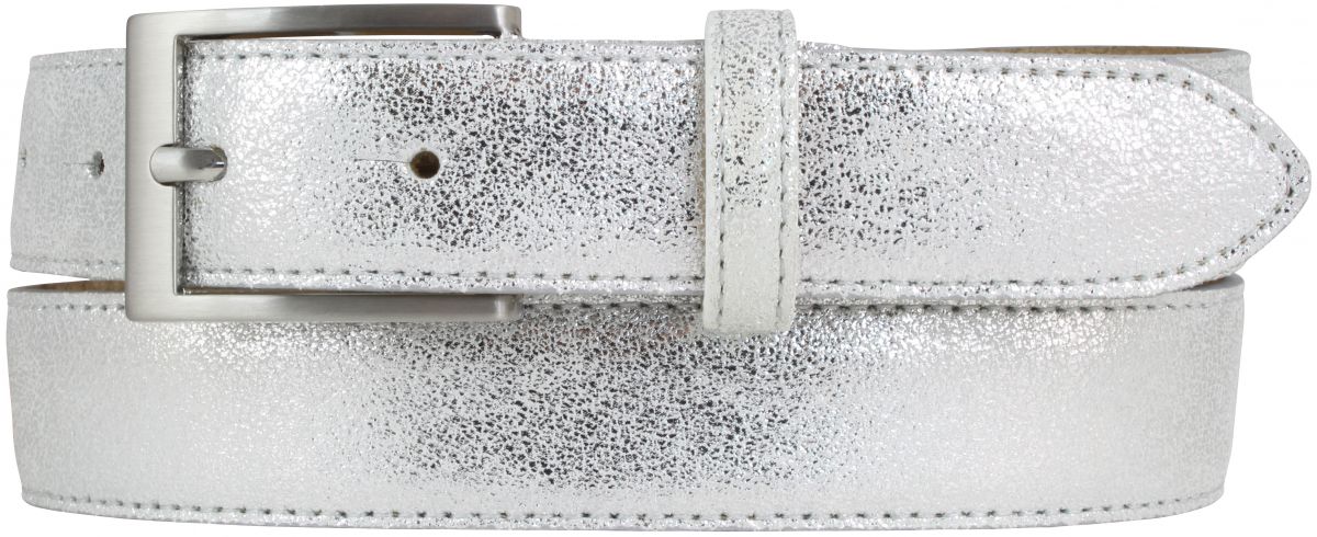 G�rtel in Metall-Optik 3,0 cm