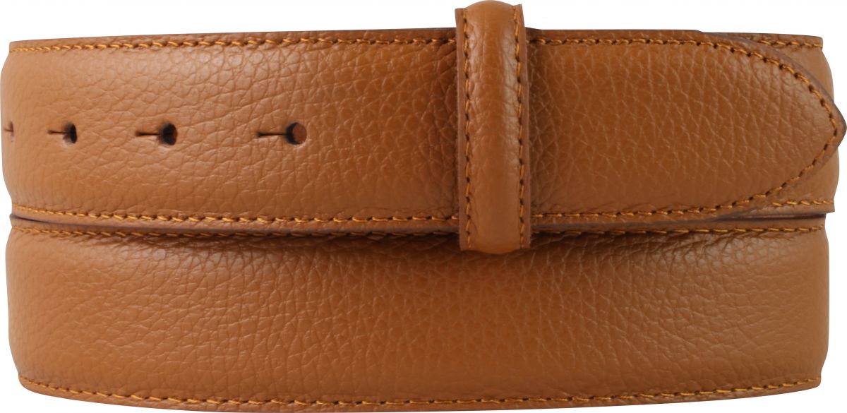 G�rtel mit Pigmentpr�gung und Steppnaht ohne Schlie�e 3,5 cm