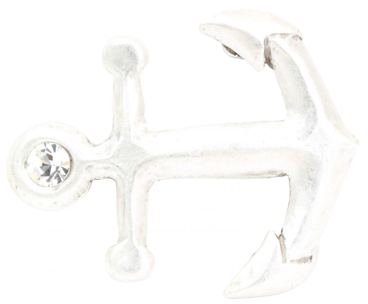 G�rtelschnalle Anker Bling 4,0 cm
