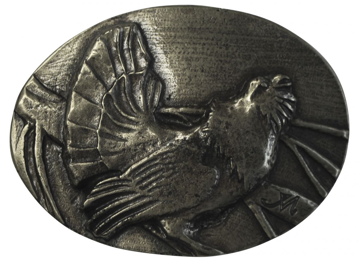G�rtelschnalle Auerhahn 4,0 cm