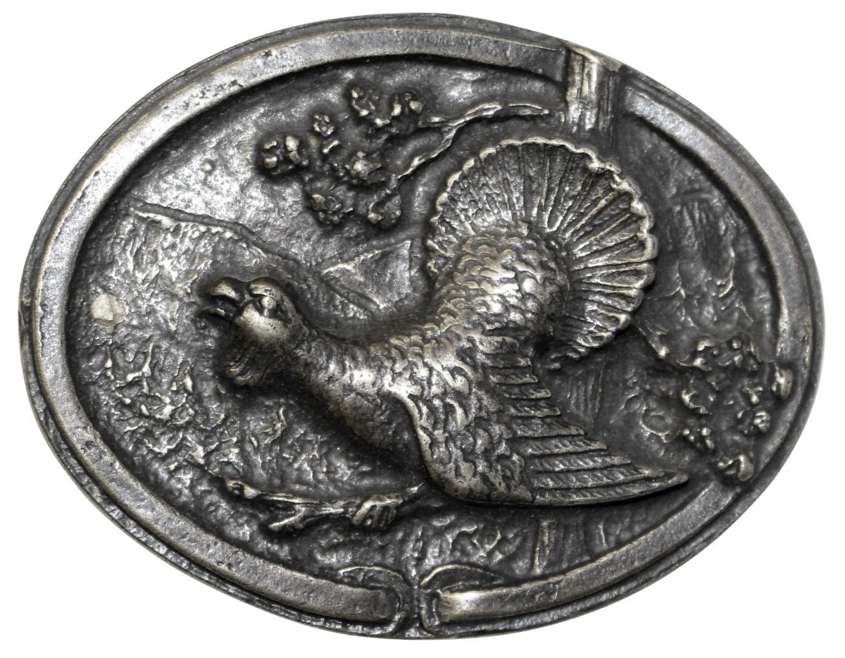 G�rtelschnalle Auerhahn 4,0 cm