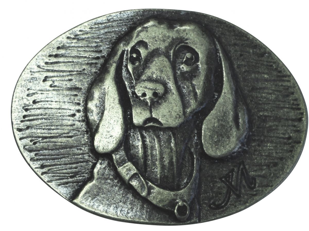 G�rtelschnalle Bayerischer Schweisshund 4,0 cm