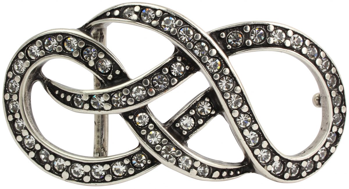 G�rtelschnalle Cristal Waves 4,0 cm