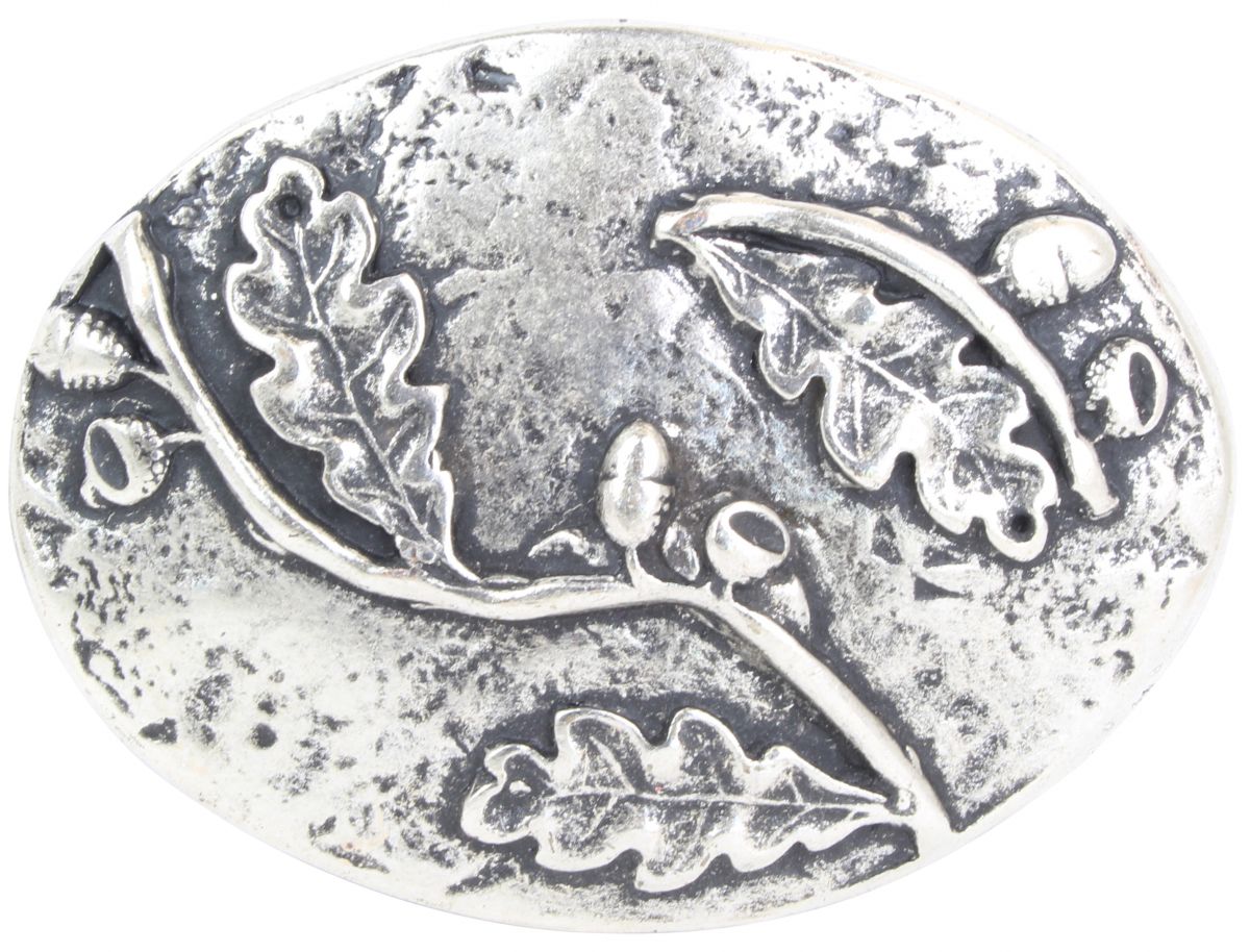 G�rtelschnalle Eicheln 4,0 cm