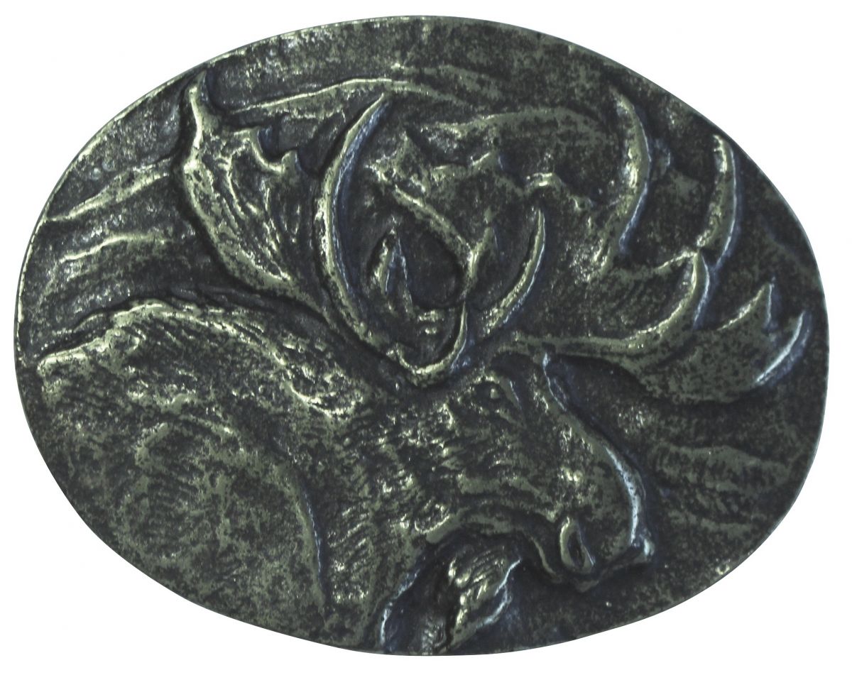 G�rtelschnalle Elch 4,0 cm