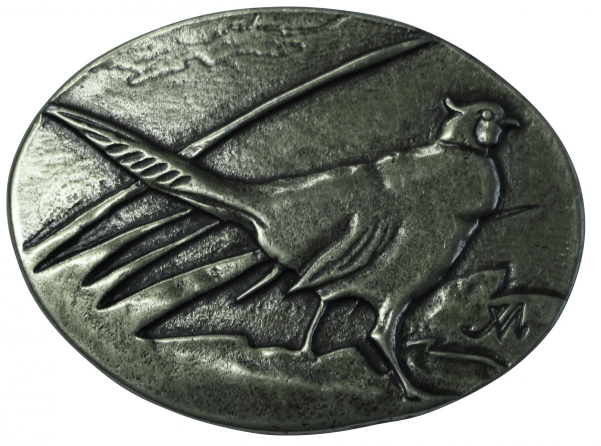 G�rtelschnalle Fasan 4,0 cm