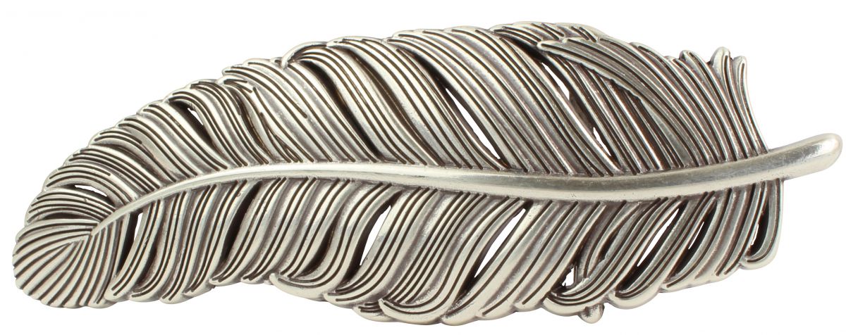 G�rtelschnalle Grand Feder 4,0 cm