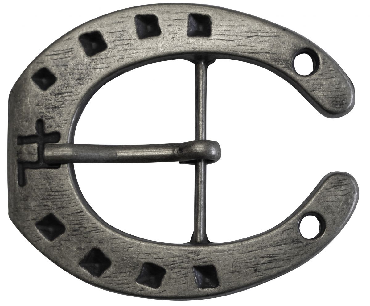G�rtelschnalle Hufeisen 4,0 cm