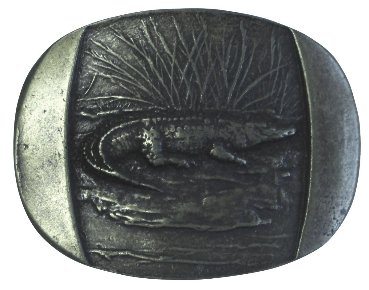 G�rtelschnalle Krokodil 4,0 cm