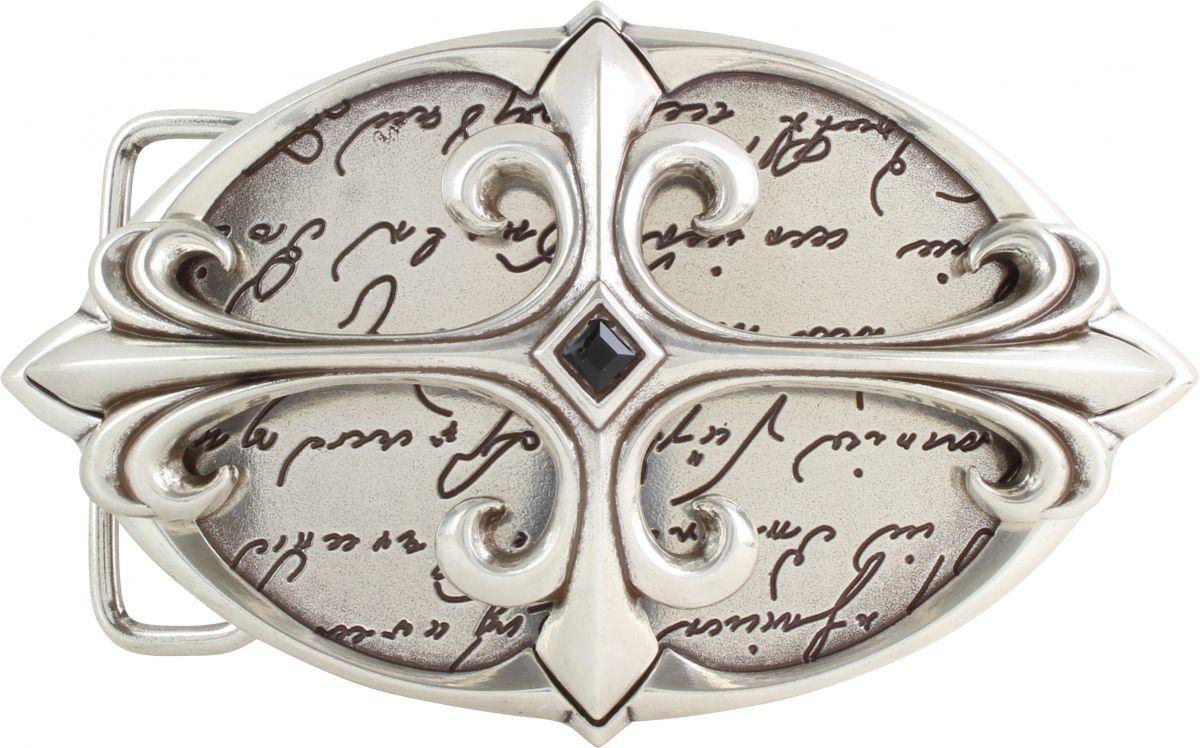 G�rtelschnalle Letter Cross 4,0 cm