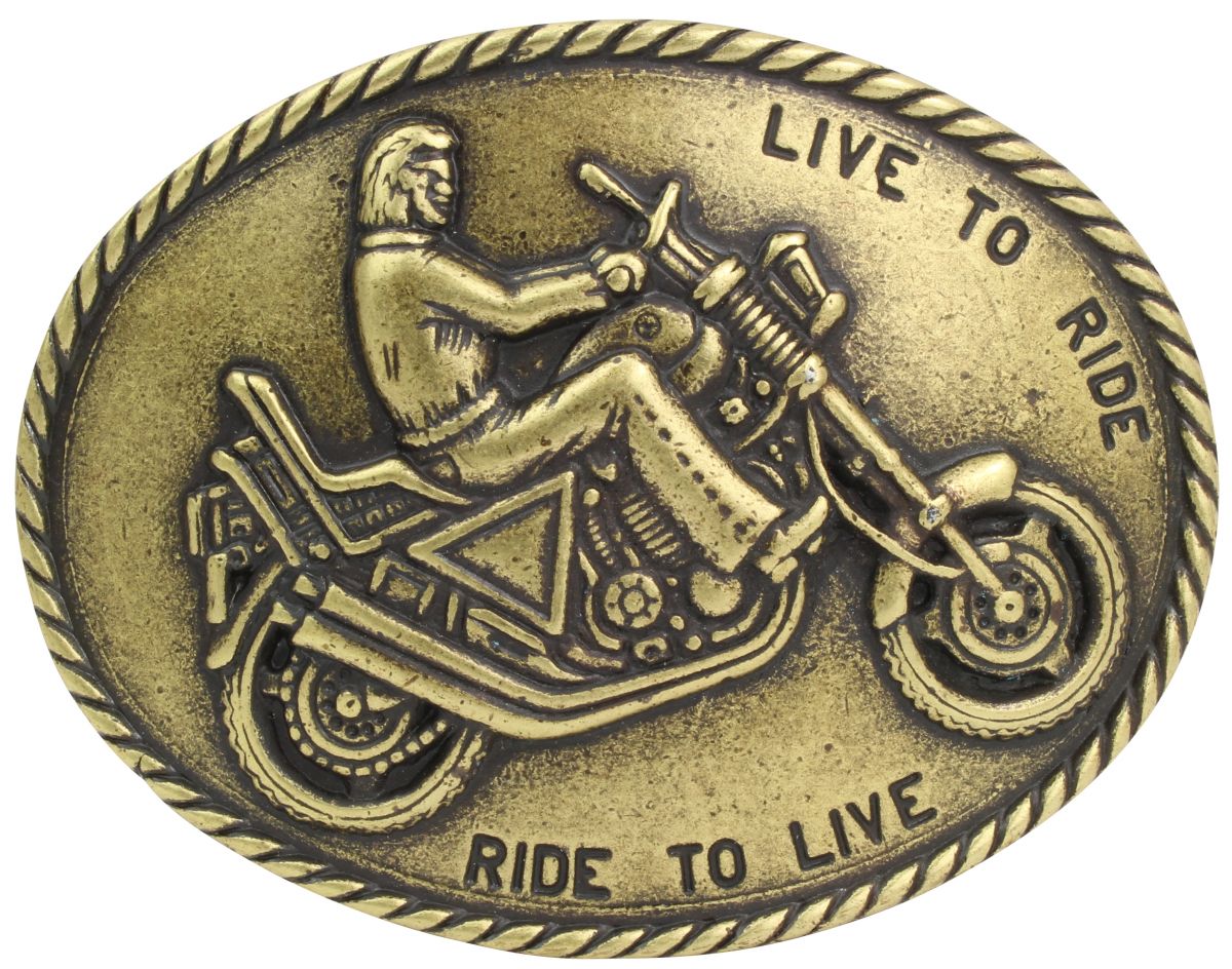 G�rtelschnalle Motorrad 4,0 cm