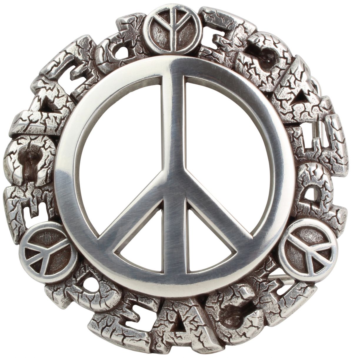 G�rtelschnalle Peace 4,0 cm