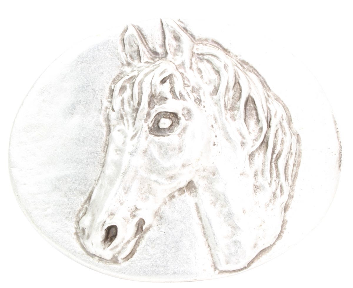 G�rtelschnalle Pferdekopf 4,0 cm