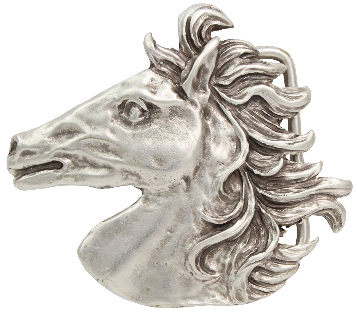 G�rtelschnalle Pferdekopf 4,0 cm